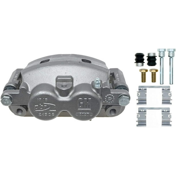 Friction Ready Non-Coated Remanufactured ACDelco 18FR606 Professional Front Driver Side Disc Brake Caliper Assembly without Pads Friction Ready Non-Coated Remanufactured ACDelco 18FR606 Professional Front Driver Side Disc Brake Caliper Assembly without Pads